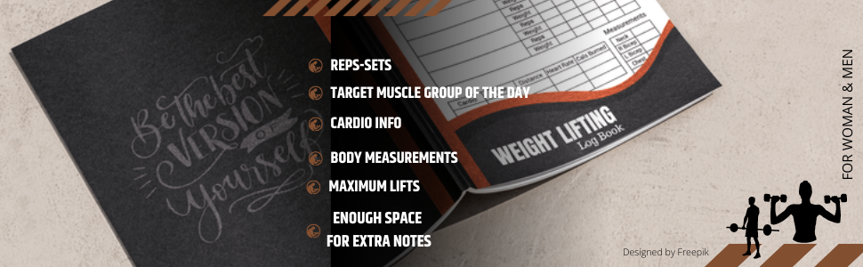 Weight lifting tracker cardio tracker