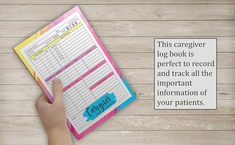 Caregiver log book
