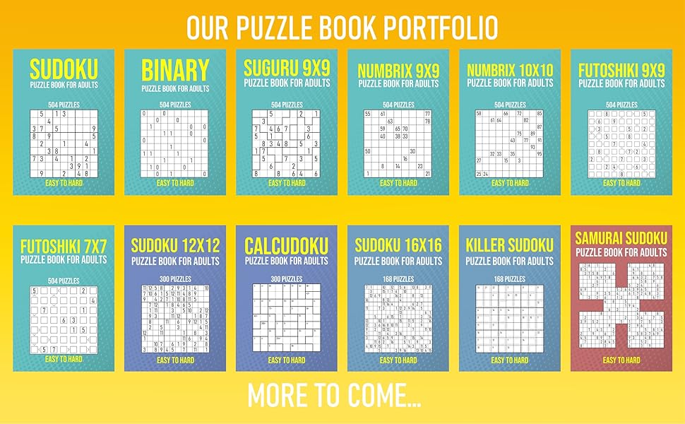 Sudoku Variations Puzzle Book for Adults 300+ Hard Puzzles Center