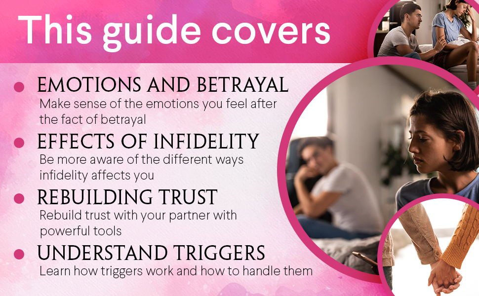 Couples Therapy; Workbook; Trust; Intimacy; Infidelity Recovery; Infidelity; Relationship; Emotions;