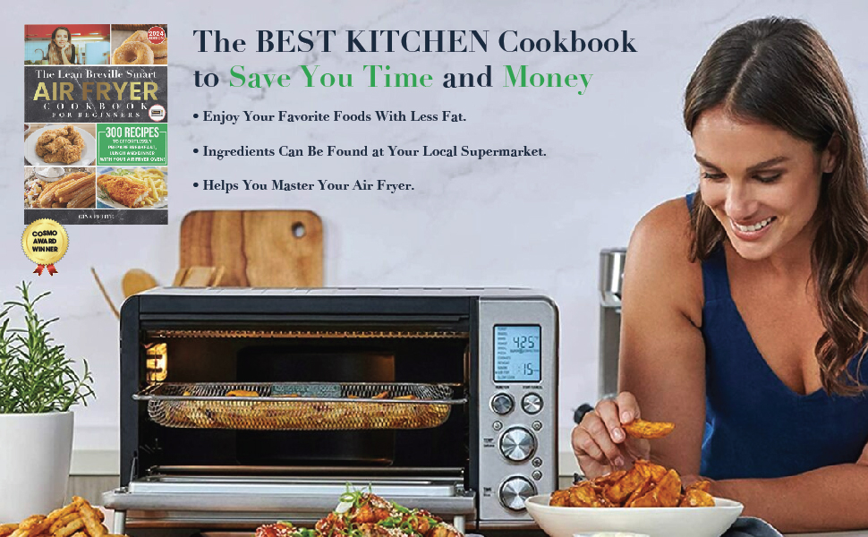 THE LEAN BREVILLE SMART AIR FRYER COOKBOOK FOR BEGINNERS 300 Recipes