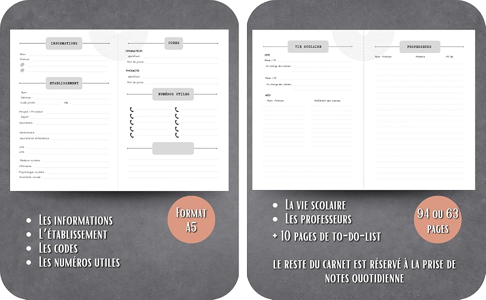 Page De Garde Carnet De Bord Bébé Personnalisable Carnet de Bord | CPE : CPE, Miss, CPE, Mister: Amazon.fr: Livres