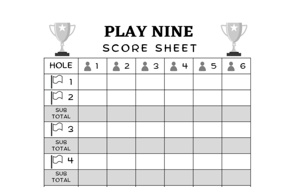 play-nine-golf-card-game-score-sheets-150-score-pages-for-playing-9