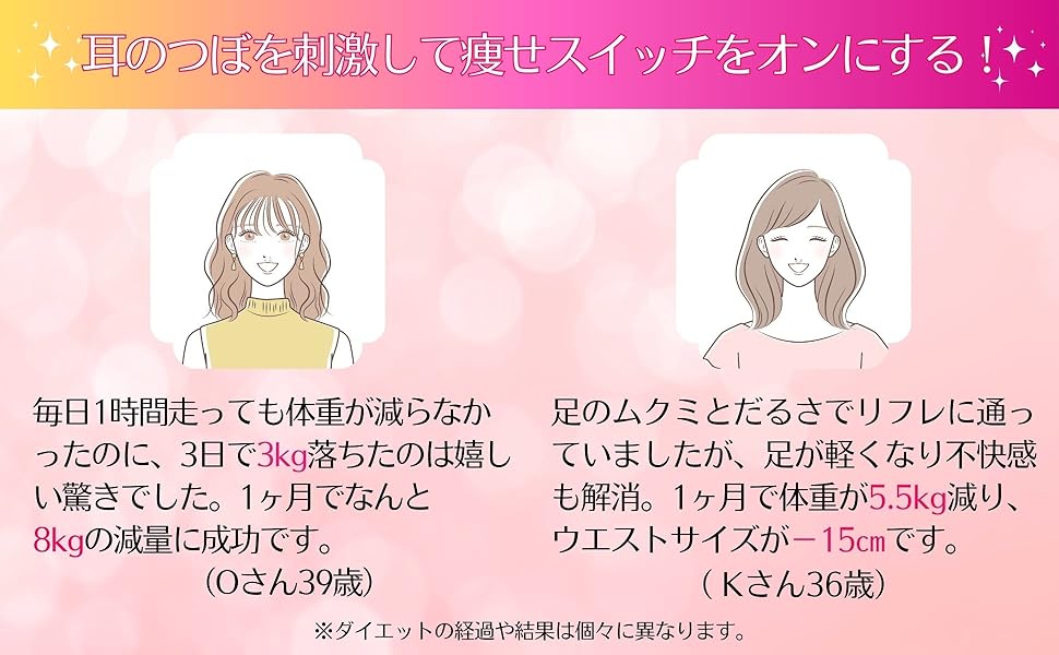 耳ツボ ダイエット 耳ツボジュエリー🪽✩‧₊˚ 大人っぽいデザインでキラキラパーツを
