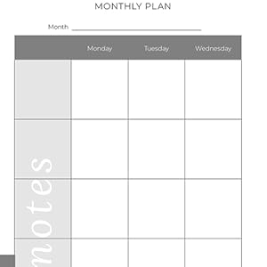 Monthly Planner