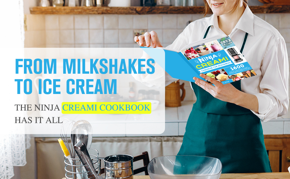 Ninja Creami Cookbook for Beginners 1600 Days Delicious and Easy Ice