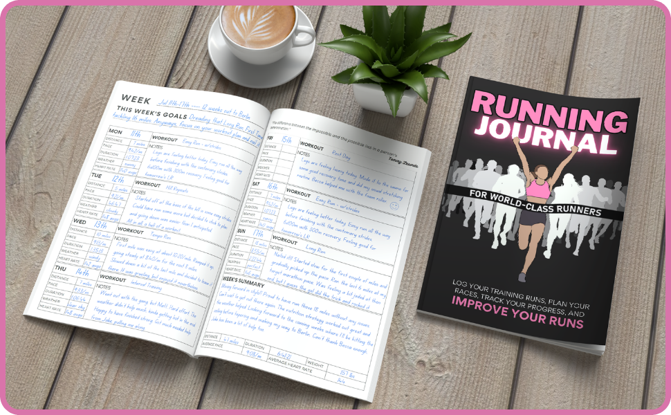 Running Journal Women's The Ultimate Daily Training Log Book For Women