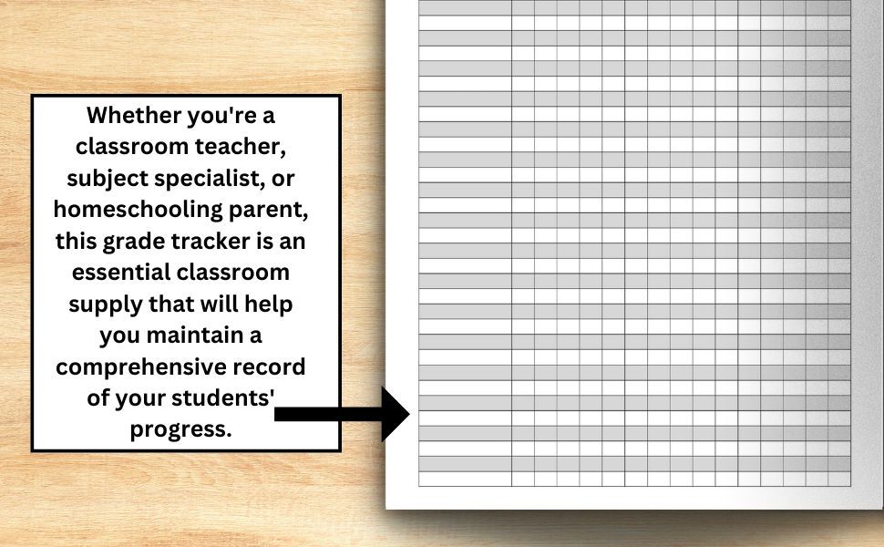 Teacher Record Book For Grading Simplify Grade Tracking and Classroom Management