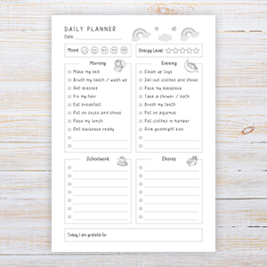 adhd planner for kids 2023 2024