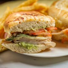 Smoked Bistro Turkey Panini With Cheese