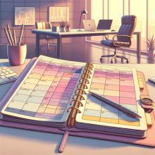 Organized Daily Planner;Effective Scheduling;Personal Agenda;Daily Goal; Prioritization Notebook