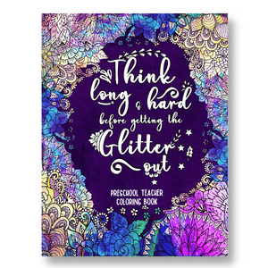 PRESCHOOL TEACHER COLORING BOOK