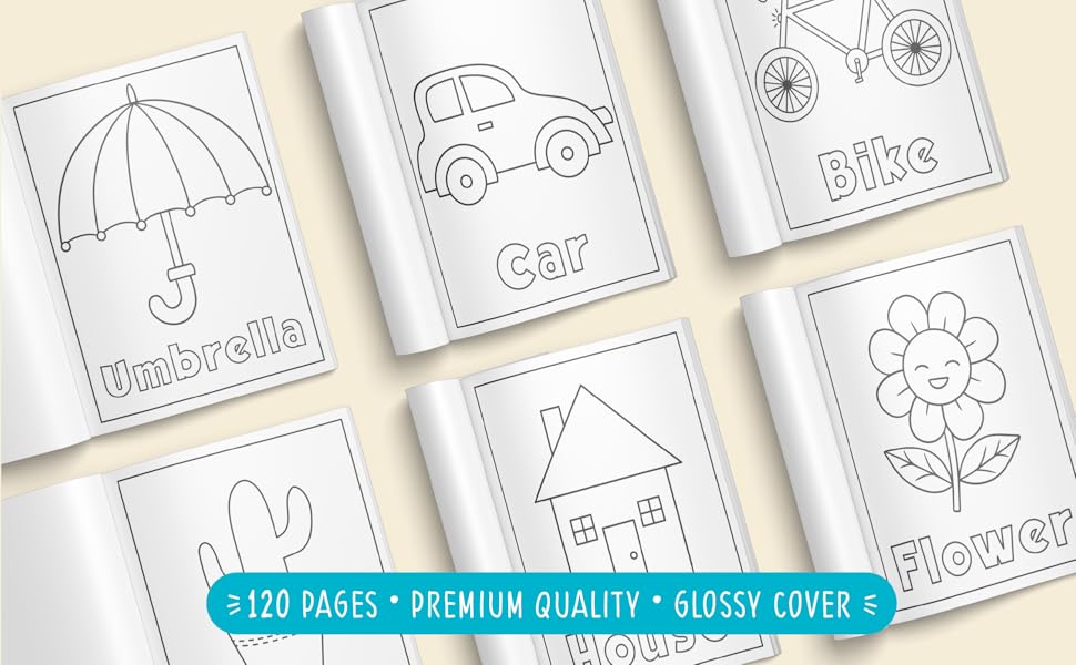 The Big Book of Coloring Toddler Coloring Book (8.5 x 11 Coloring