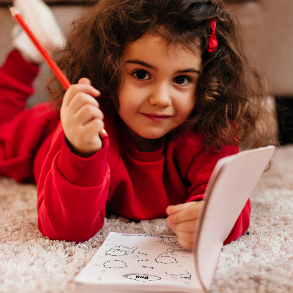 How To Draw Animals For Kids: Simple And Easy Drawing Book To Learn How To Draw Dog Cat Lion Elephant Dolphine and More Step By Step For Kids