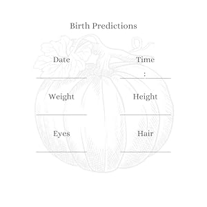 A Little Pumpkin Is On The Way Baby Shower Guest Book Baby Girl Fall Autumn Halloween Orange