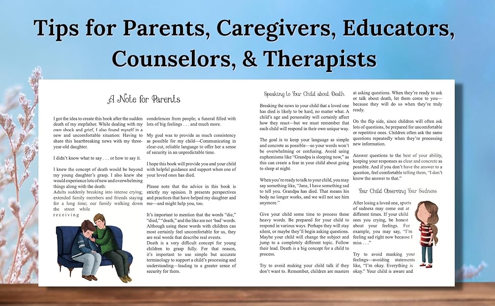 When Someone You Love Has Died Talking to Young Children About Death