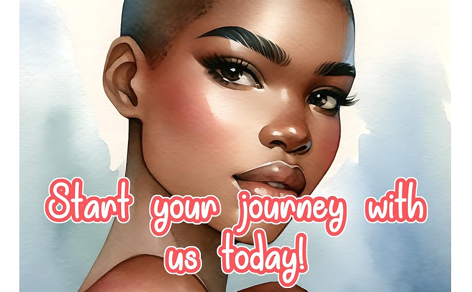 Black Woman Hairstyles Coloring Book