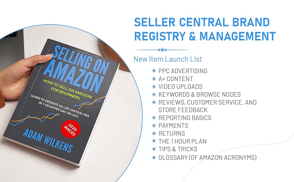 selling on amazon become a bestseller BSR rank FBM Vendor Central how to for dummies course ads