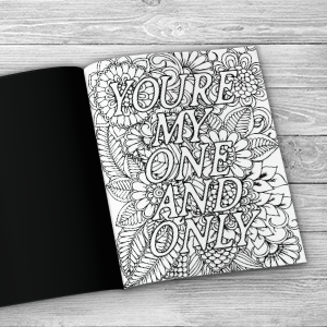 I Love You Coloring Book