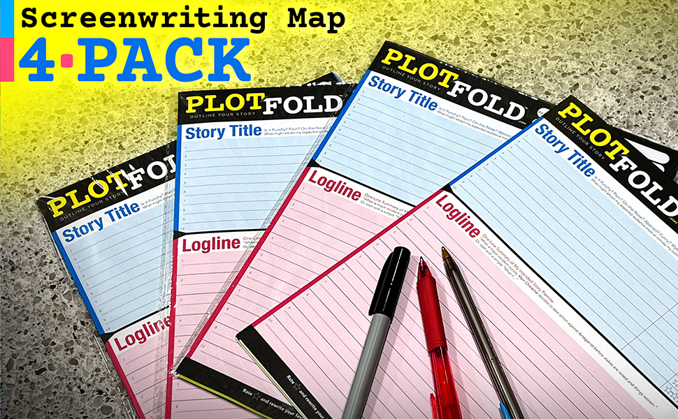 Blank Screenwriting Notebook Write Your Own Movies 200 Pages of Pre