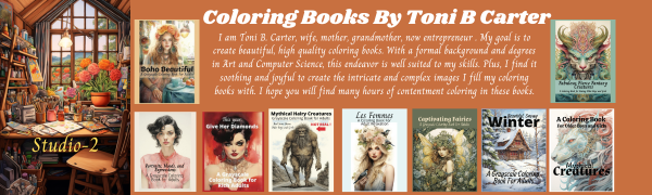 Coloring Book By Toni B Carter