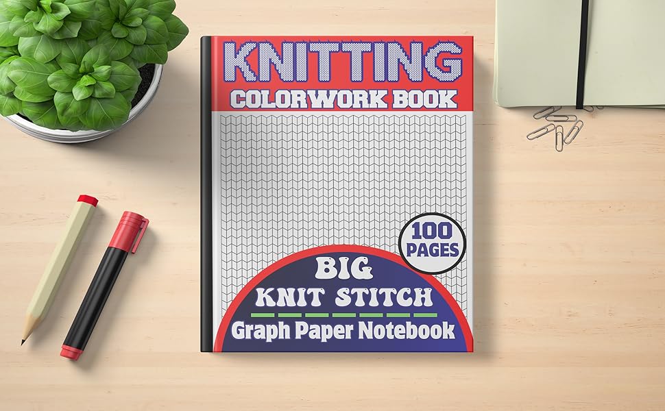 Knitting Colorwork Design Graph Paper Book Knitter's Pattern Design