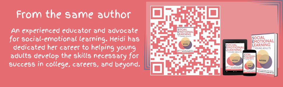 QR code for author's book - Social Emotional Learning for Young Adults