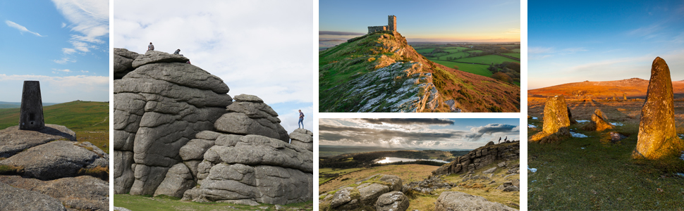 dartmoor tors challenge hiking walking peaks devon walk easy hills mountains