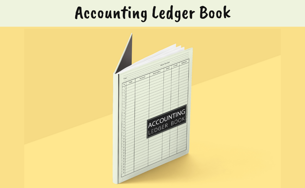 Accounting Ledger Book Simple Accounting Ledger for