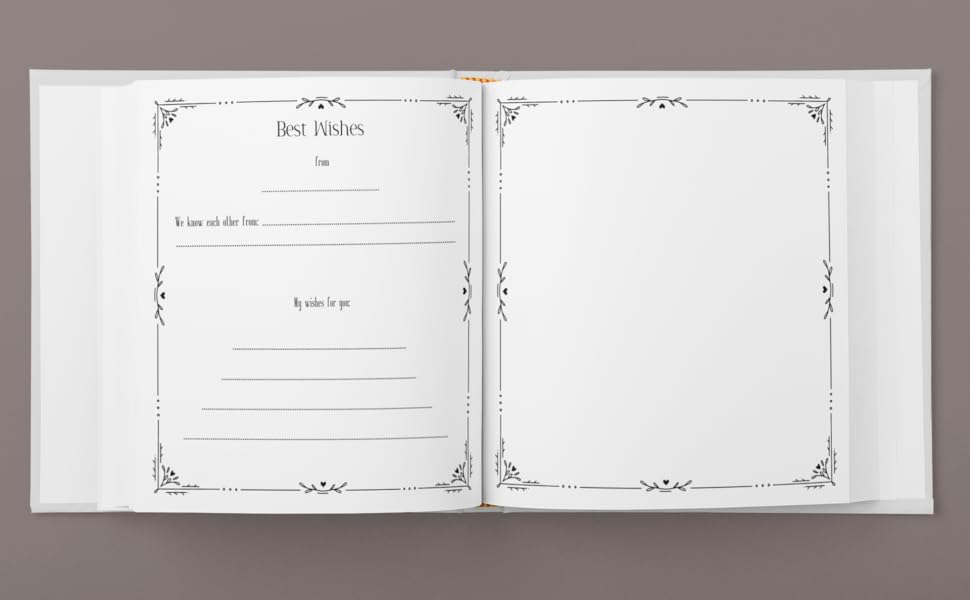 60th Birthday Guest Book keepsake & memory book to write your