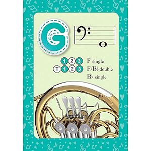 French Horn Fingering Chart 45 Colorful Pictures for