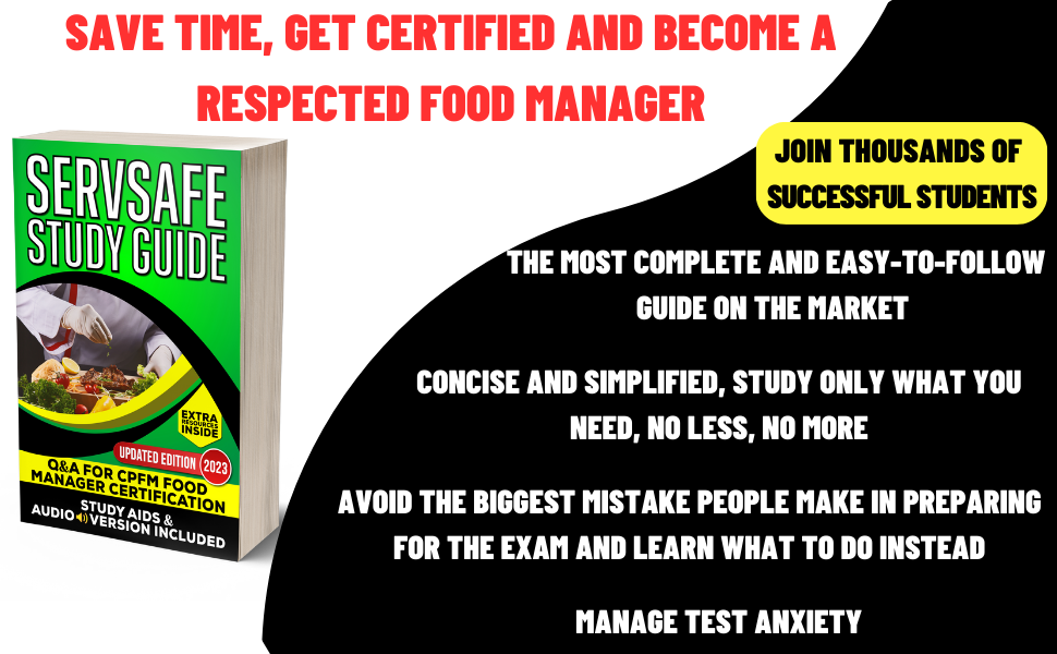 SERVSAFE STUDY GUIDE 8th Edition The Quick & Easy Route to CPFM Food