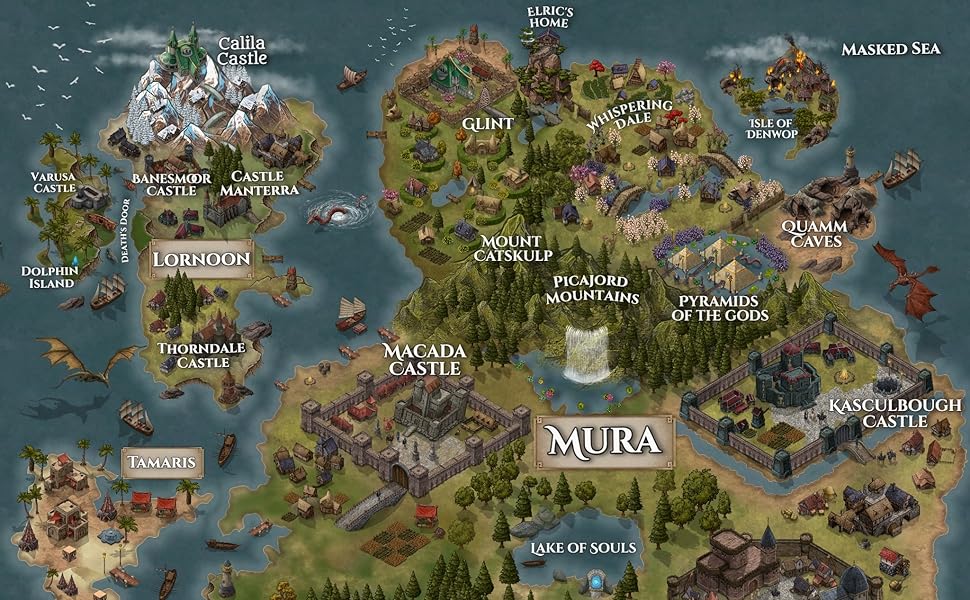 Map for Elemental Magick