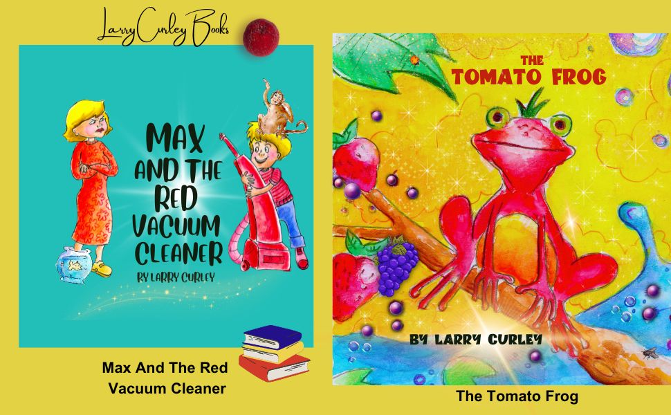 Max and the Red Vacuum Cleaner 9781738722709 Curley