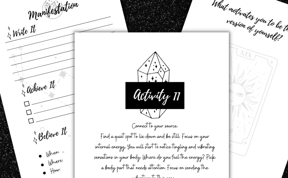 Manifestation Journal for Beginners: With Self-Discovery Journal ...