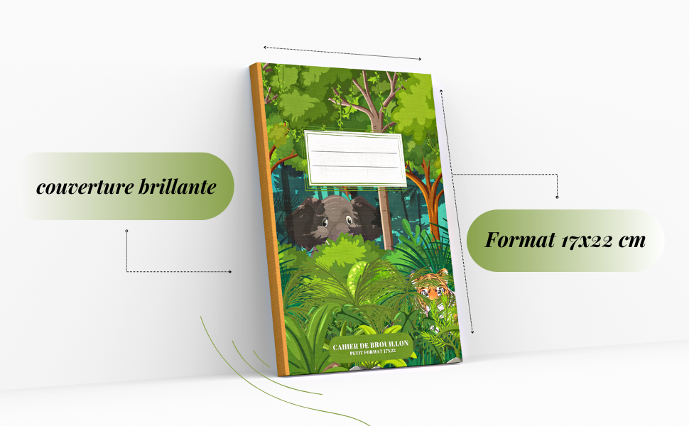 Page De Garde De Brouillon Amazon.fr - Cahier De Brouillon Petit Format17x22: Grands Carreaux 100