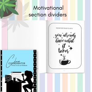 Chaos Coordinator Priority To-Do List Notebook