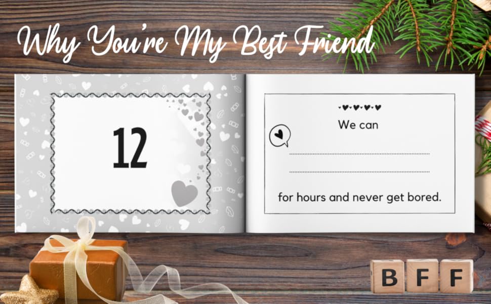 Why You Are My Bestie Book 30 Reasons Why You Are My Best Friend