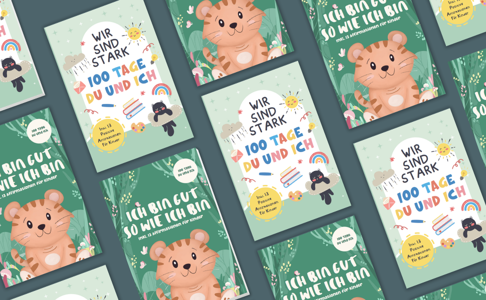 Wir Sind Stark I 100 Tage Du Und Ich Kinderbuch zum Ausfüllen für Eltern und Kinder nach einer