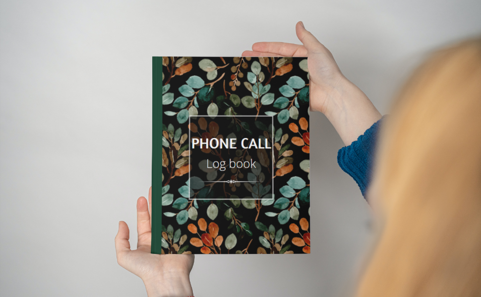 Phone Call Log Book Telephone Message Book With Over 500 Call Log