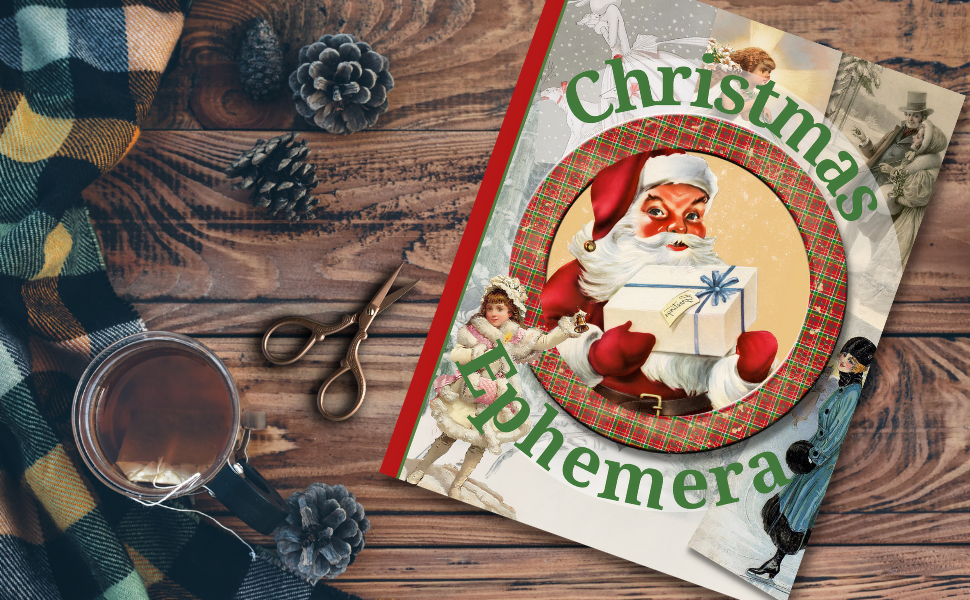 christmas ephemera book