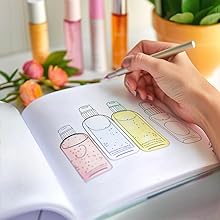 Skincare coloring book