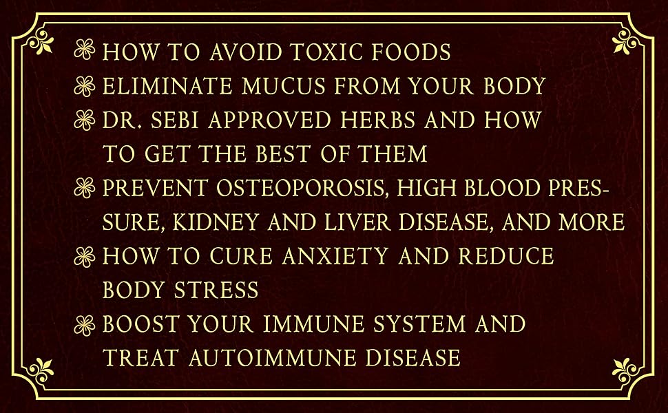 Dr Sebi Benefits