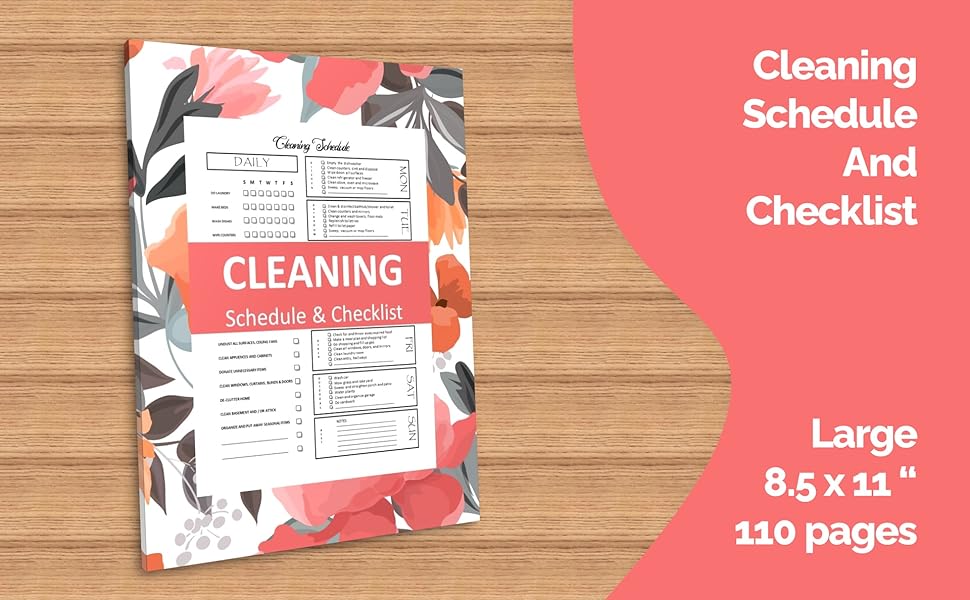 Cleaning Schedule and Checklist For Adults Cleaning Schedule And
