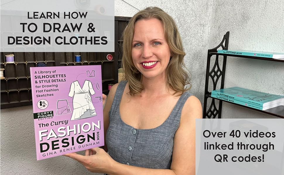 Amazon.com: The Curvy Fashion Design Book: A Library of
