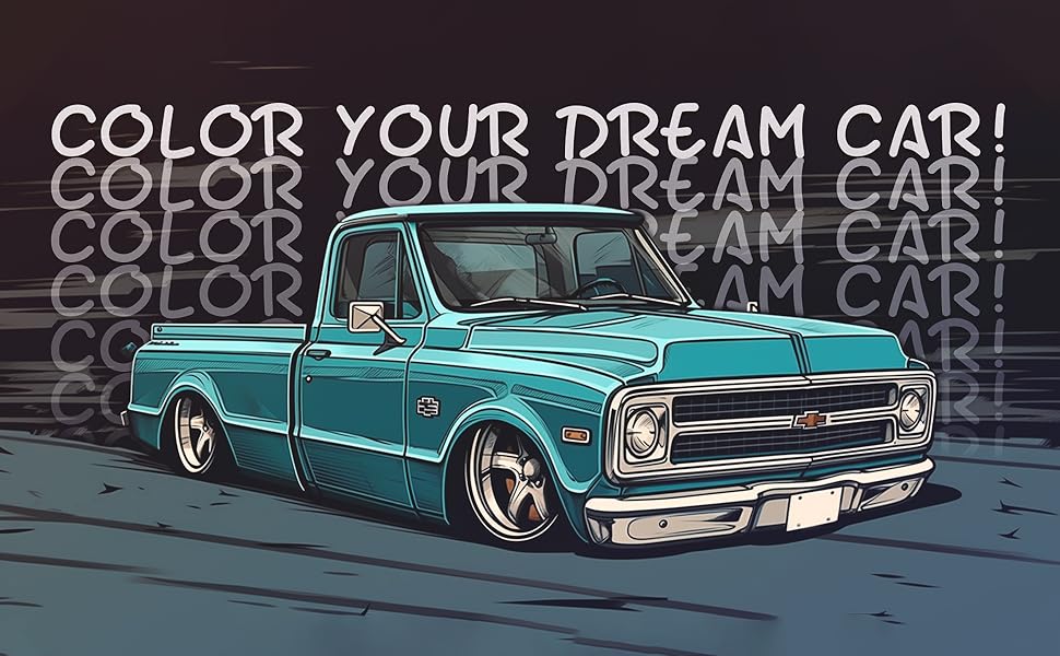 Everything Autos A Mega Car Coloring Book Great Automotive Coloring