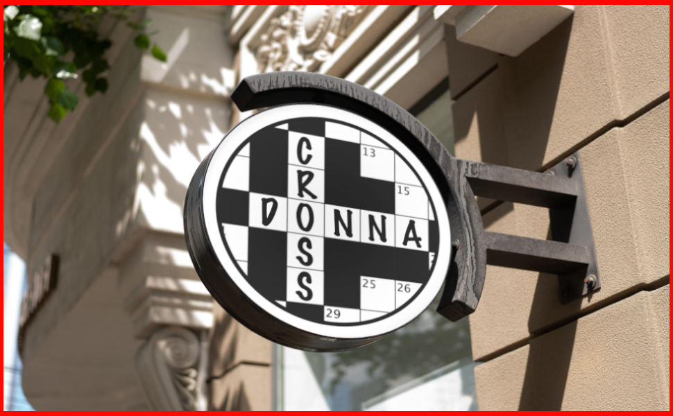 Donna Cross shop sign