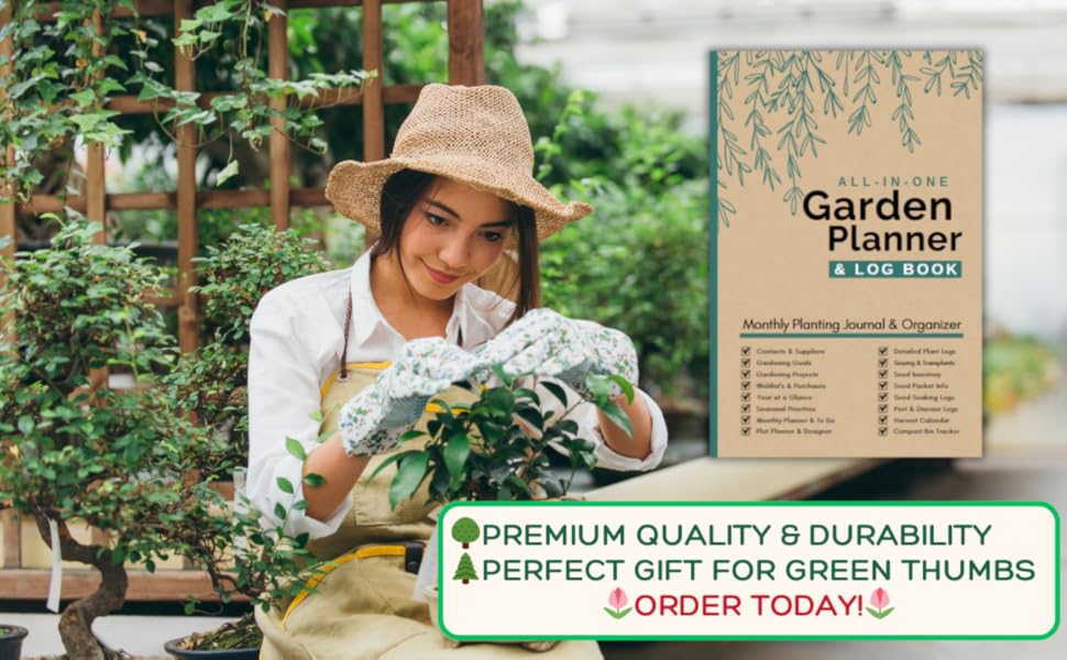 Garden Planner and Log Book