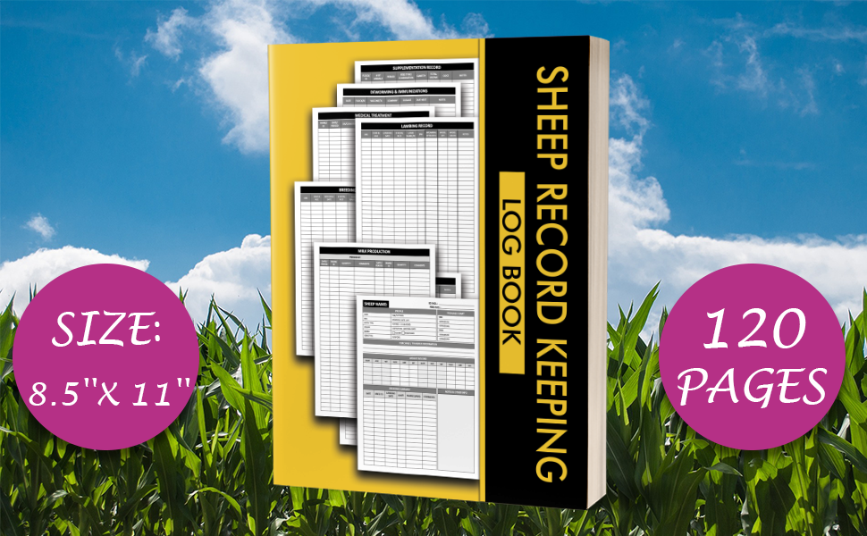 Sheep Record Keeping Log Book An Essential Tool for Sheep Owners to