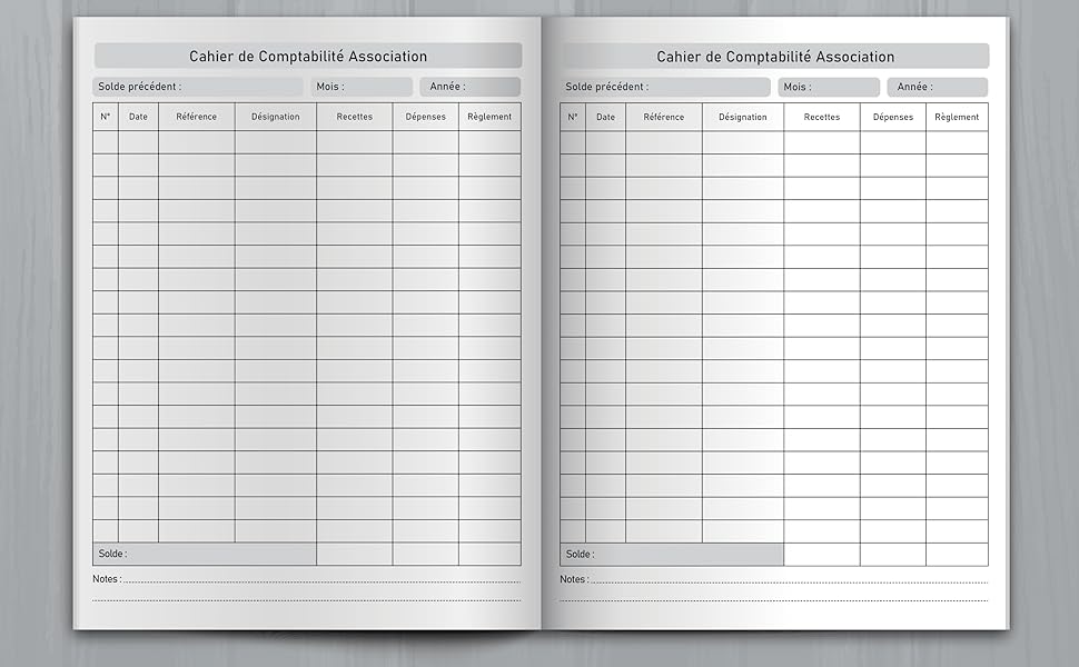 Page De Garde D'un Registre D'association